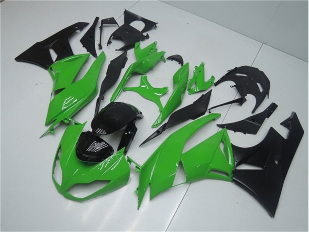 Verde Negro Kit Carenado ABS Completo Kawasaki ZX6R 2009-2012 Verde Negro Kit Carenado ABS Completo Kawasaki ZX6R 2009-2012