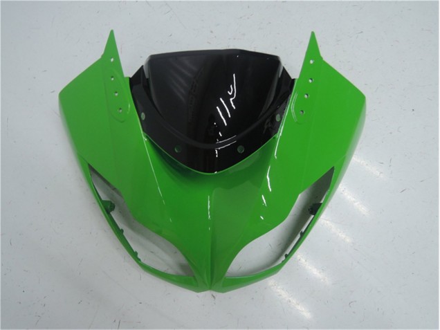 Verde Negro Kit Carenado ABS Completo Kawasaki ZX6R 2009-2012 Verde Negro Kit Carenado ABS Completo Kawasaki ZX6R 2009-2012