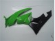 Verde Negro Kit Carenado ABS Completo Kawasaki ZX6R 2009-2012 Verde Negro Kit Carenado ABS Completo Kawasaki ZX6R 2009-2012