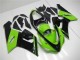 Verde Negro Kit Carenado Inyección Kawasaki ZX6R 2005-2006