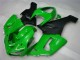 Verde Negro Mate Carenado Moto Kawasaki ZX6R 2005-2006 Verde Negro Mate Carenado Moto Kawasaki ZX6R 2005-2006