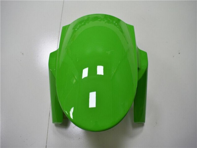Verde Negro Plástica Moto Kawasaki ZX6R 2013-2018 Verde Negro Plástica Moto Kawasaki ZX6R 2013-2018