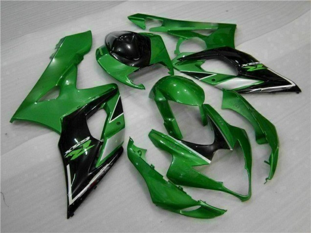 Verde Plástica Moto Suzuki GSXR 1000 K5 2005-2006 Verde Plástica Moto Suzuki GSXR 1000 K5 2005-2006