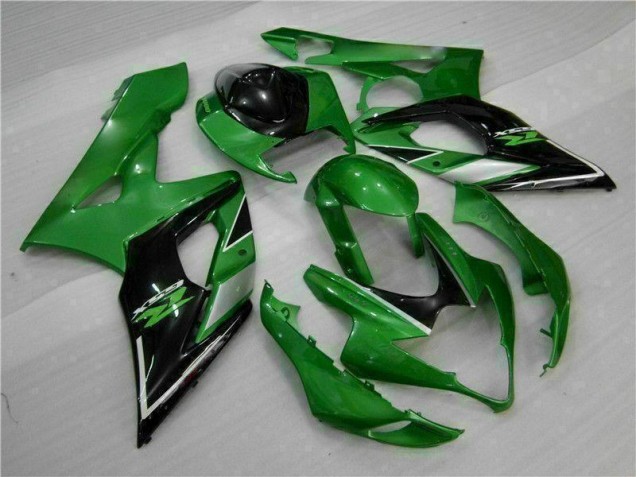 Verde Plástica Moto Suzuki GSXR 1000 K5 2005-2006 Verde Plástica Moto Suzuki GSXR 1000 K5 2005-2006