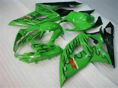 Verde Plástico Moto Suzuki GSXR 1000 K5 2005-2006