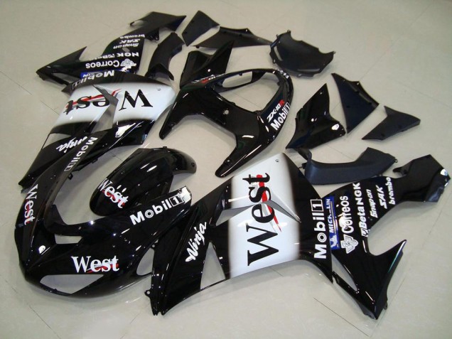 West ABS Moto Plástico Kawasaki ZX10R 2006-2007 West ABS Moto Plástico Kawasaki ZX10R 2006-2007